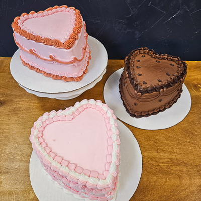Heart Shaped Cakes